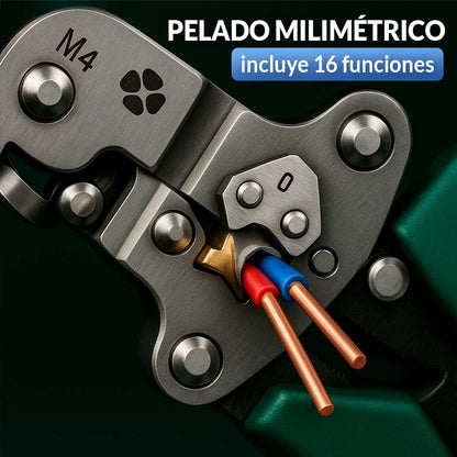VoltFold®️ 16en1 Alicates Multifunción para Pelar Cables