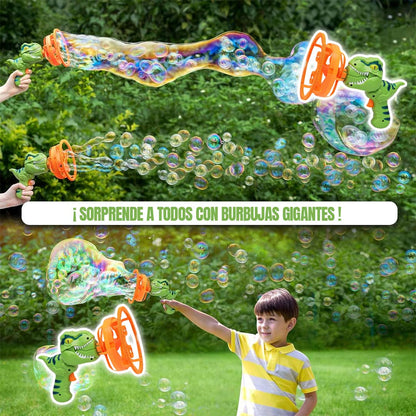 🎅HOY ENVÍO GRATIS🎅 MAQUINA DE BURBUJAS DINOSAURIO