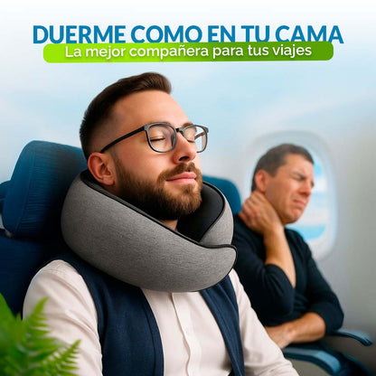 DescansoExpress | Almohada de viaje + funda 🎁Promo Lanzamiento🎁
