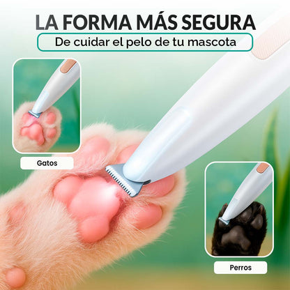 RecortaPet LED - Rasuradora para mascotas anti cortes