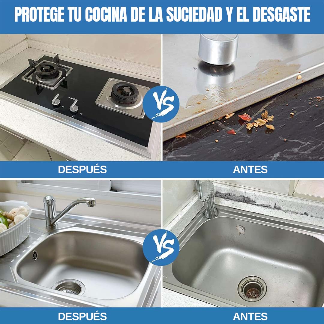 PROTECTOR DE ALUMINIO PARA COCINA | PROMO 4 ROLLOS