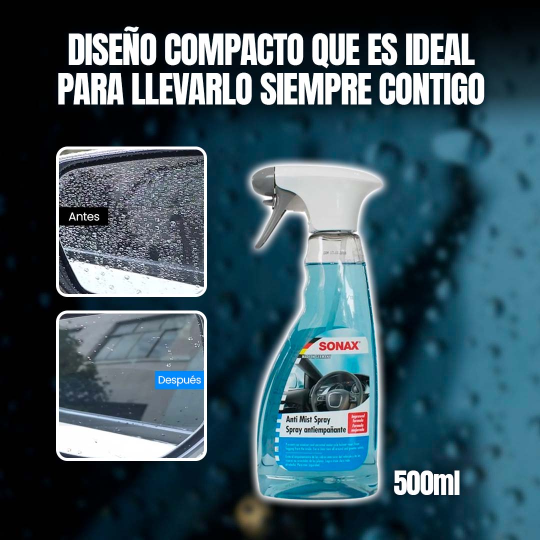 SPRAY PARA EVITAR EMPAÑADURAS EN PARABRISAS 500ML ??ENVÍO GRATIS??