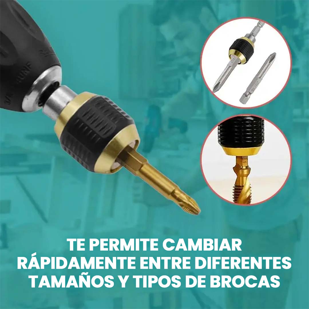 ADAPTADOR PARA BROCAS HEXAGONALES UNIVERSAL 🎁HOY PROMO 2 UNIDADES🎁