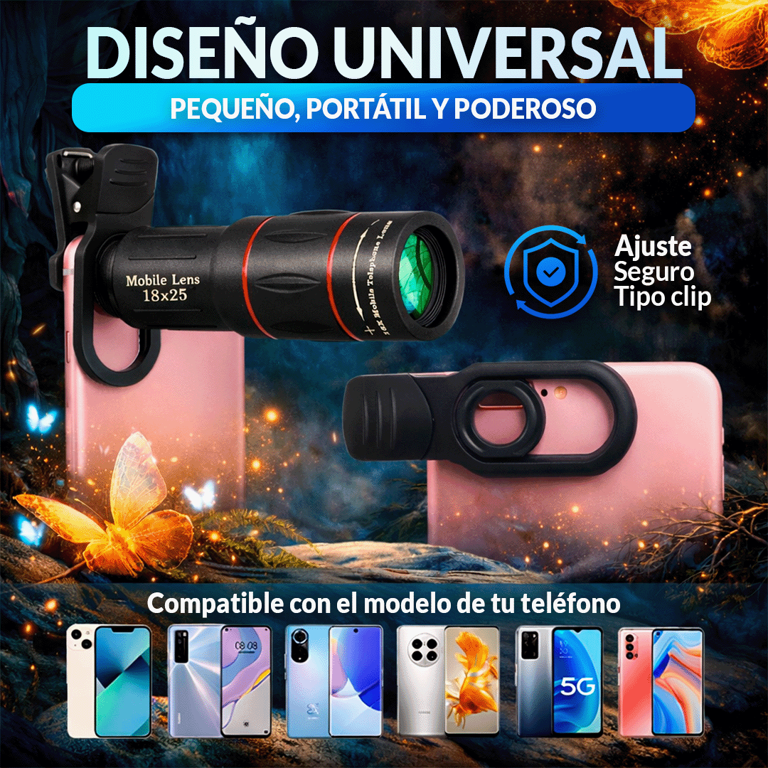 🎁PROMO LANZAMIENTO🎁 LENTE DE AUMENTO PARA CELULAR