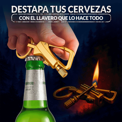 KeyPro LLAVERO TÁCTICO 2 EN 1 🎁PROMO 2 UNIDADES🎁
