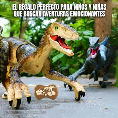 DINOSAURIO CAMINADOR A CONTROL REMOTO🦕