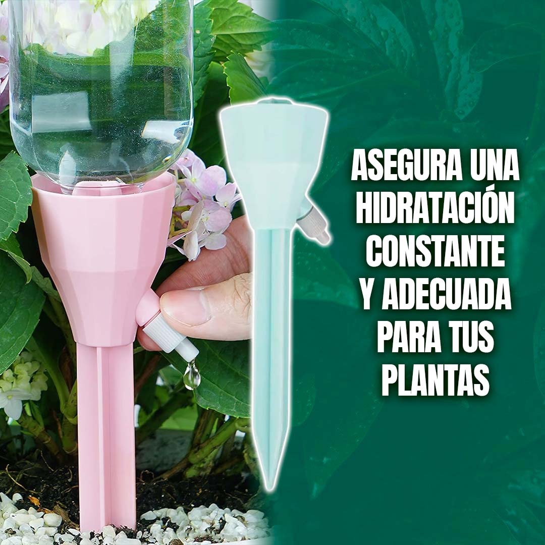 SET DE AUTO RIEGO POR GOTEO PARA PLANTAS 🎁PROMO 10 UNIDADES🎁