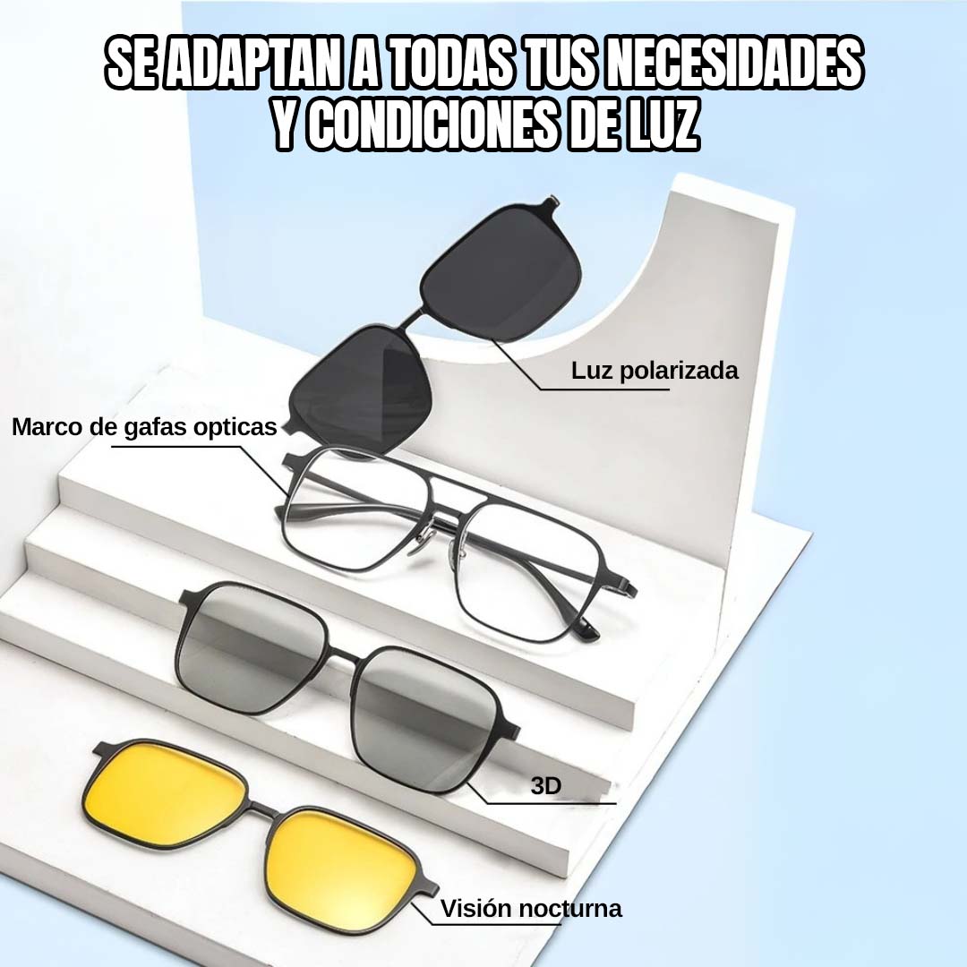 🎁ENVÍO GRATIS🎁GAFAS MAGNÉTICAS 3 EN 1