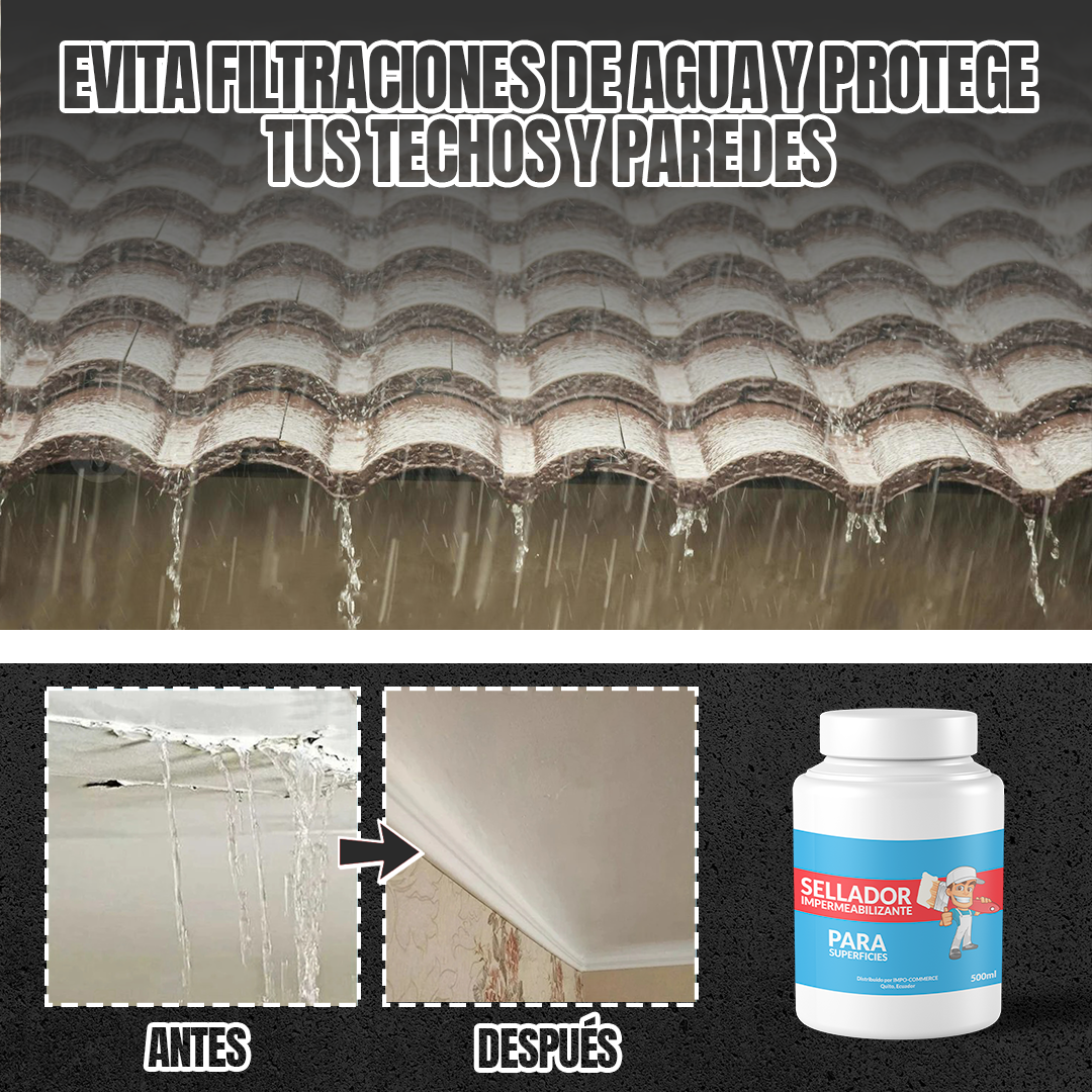 IMPERMEABILIZANTE TRANSPARENTE ANTI FILTRACIONES 🎁PROMO 1/2 LITRO🎁