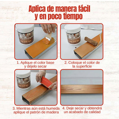 🎁PROMO 2x1🎁 MOLDE PARA PINTAR VETAS DE MADERA