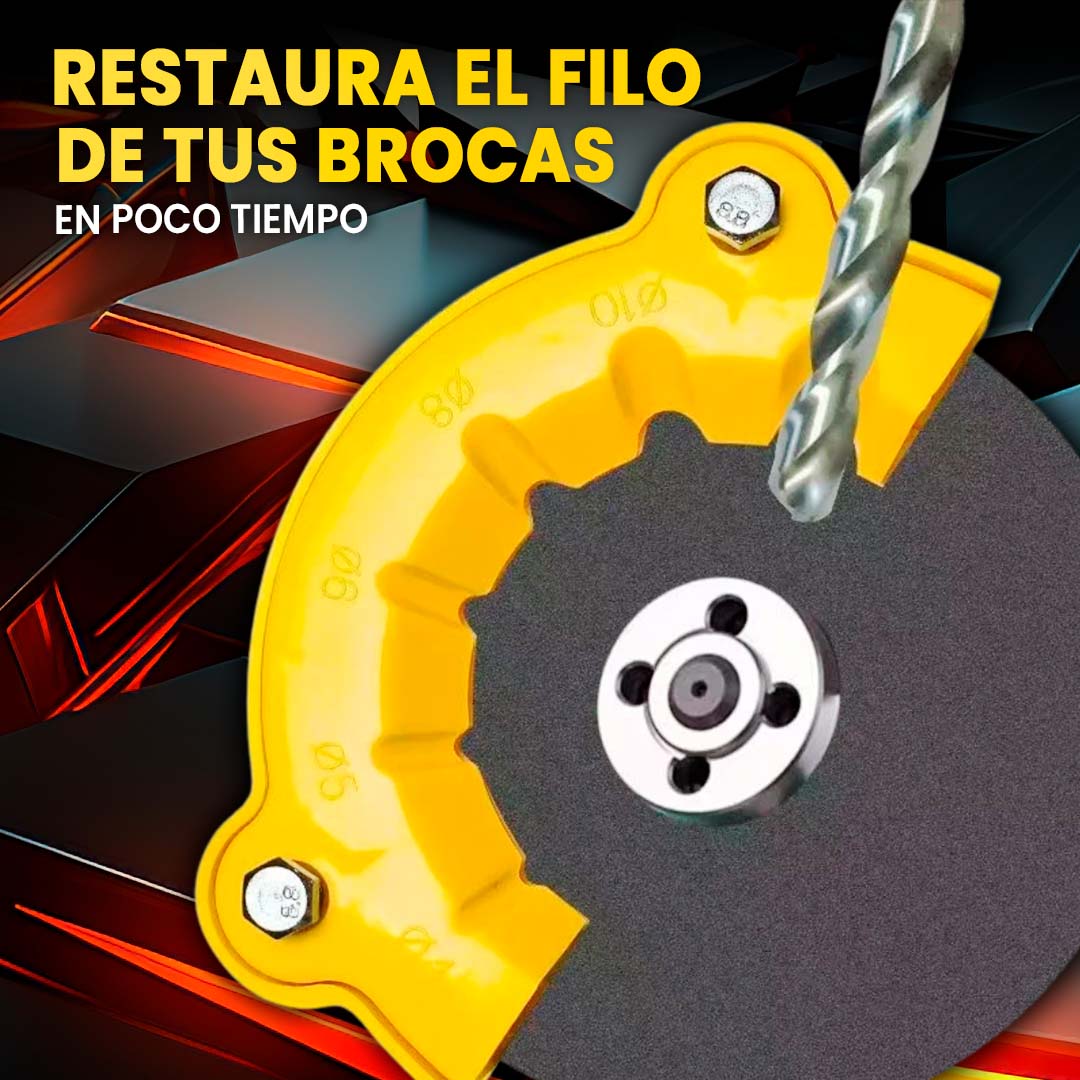FiloBroca Pro - Adaptador de amoladora para afilar brocas