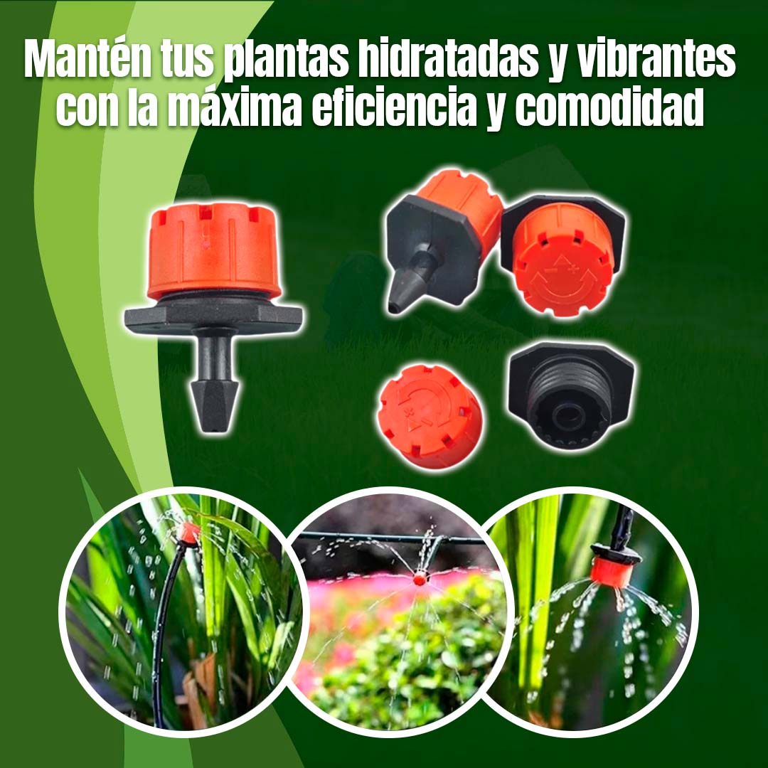 KIT COMPLETO DE RIEGO SEMI AUTOMÁTICO 🎁ENVÍO GRATIS🎁