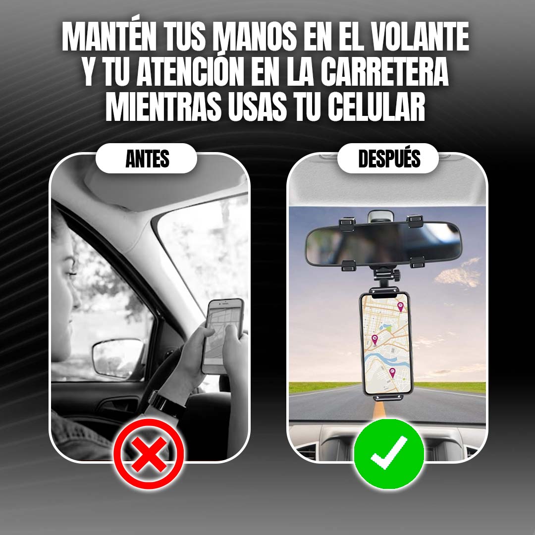 SOPORTE DE CELULAR PARA RETROVISOR 🎁SUPER PROMO🎁