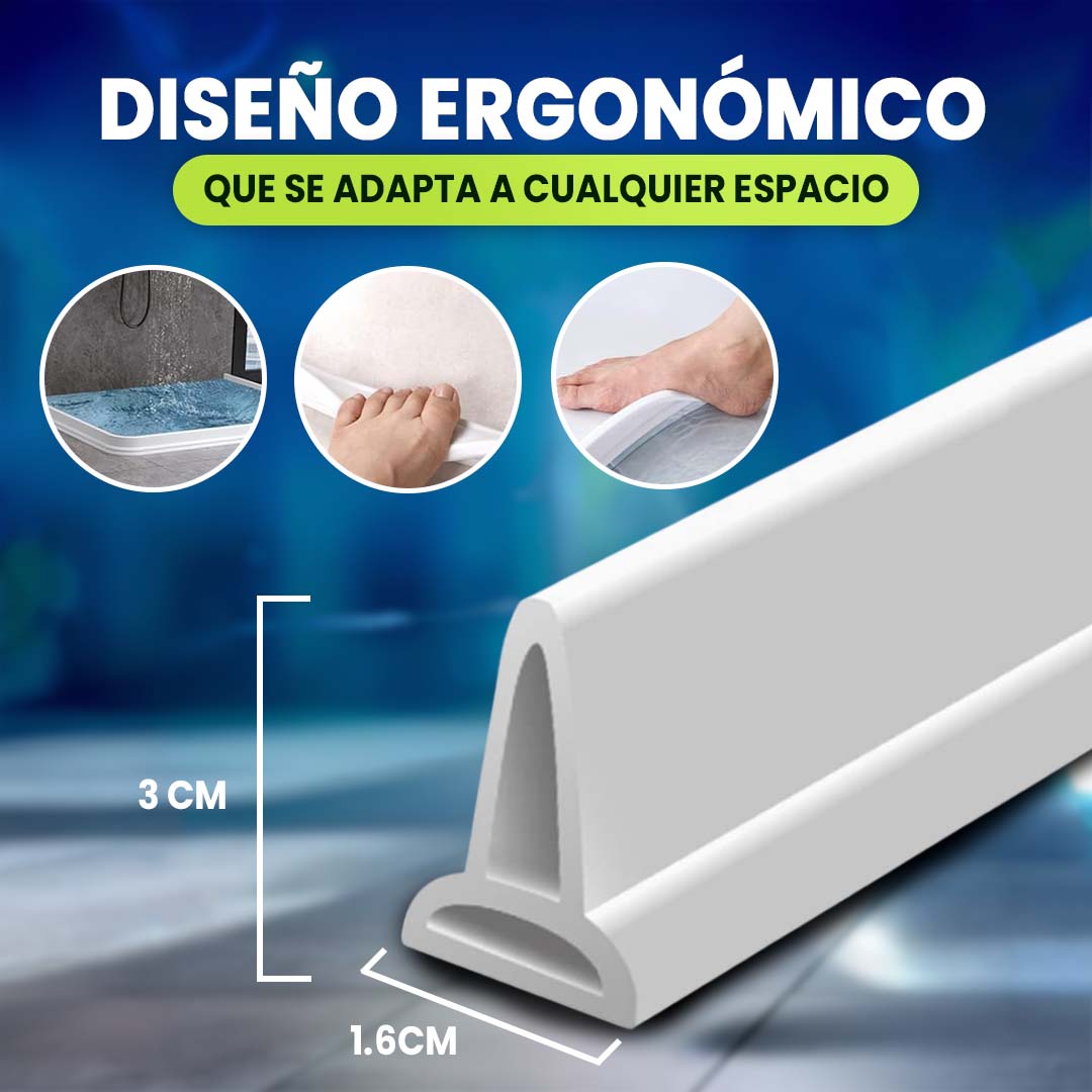 BARREDERA ADHESIVA SEPARACION HÚMEDO/SECO - 2 METROS