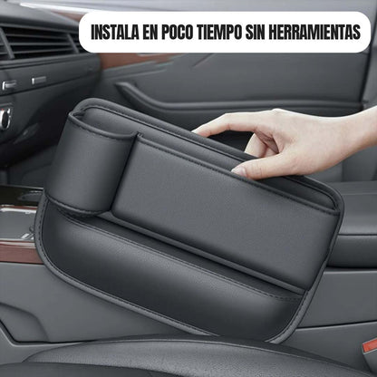 ORGANIZADOR LATERAL DE AUTO UNIVERSAL - NEGRO- 🎁ENVÍO GRATIS🎁