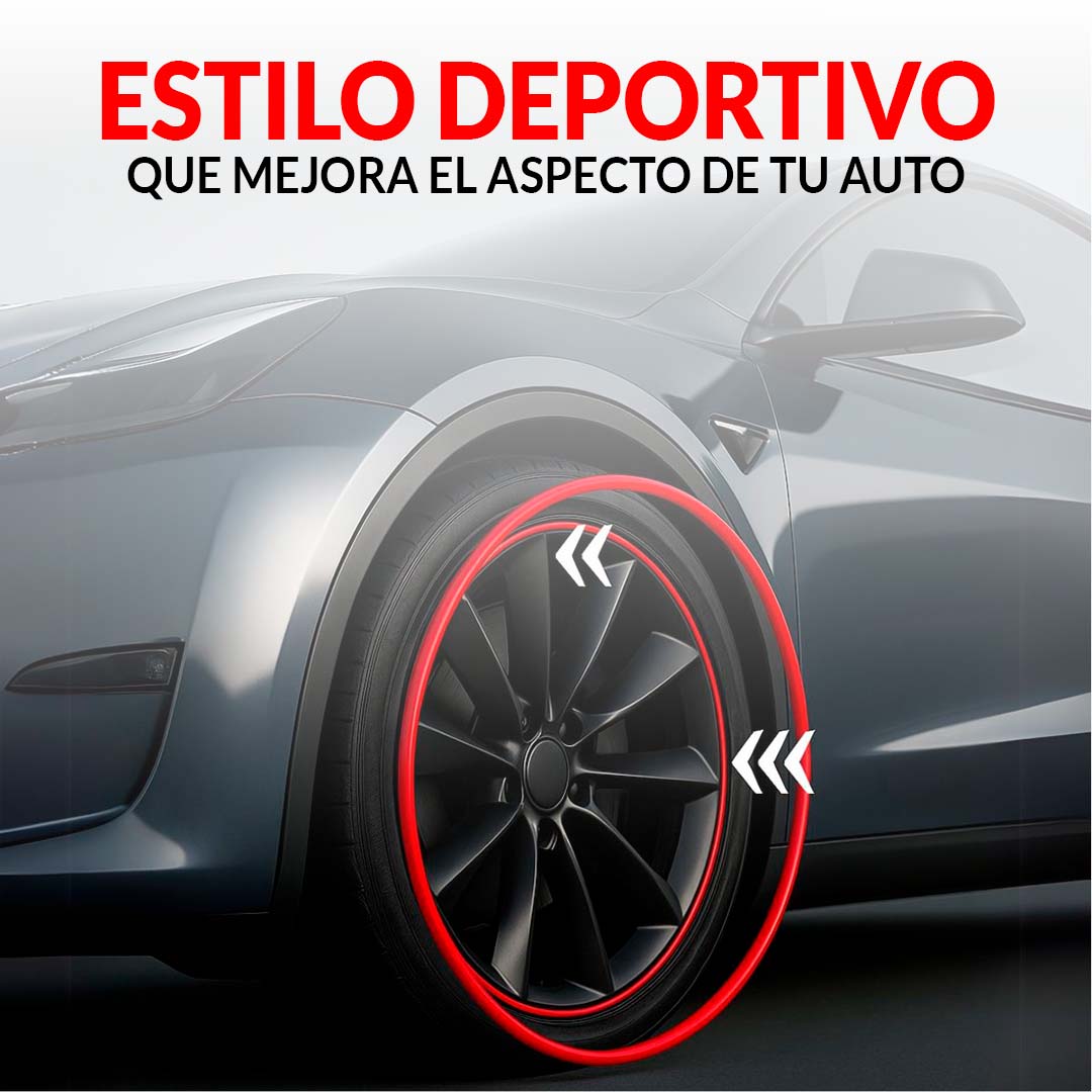 PROTECTOR DECORATIVA PARA LLANTA 🎁PROMO 8 METROS🎁