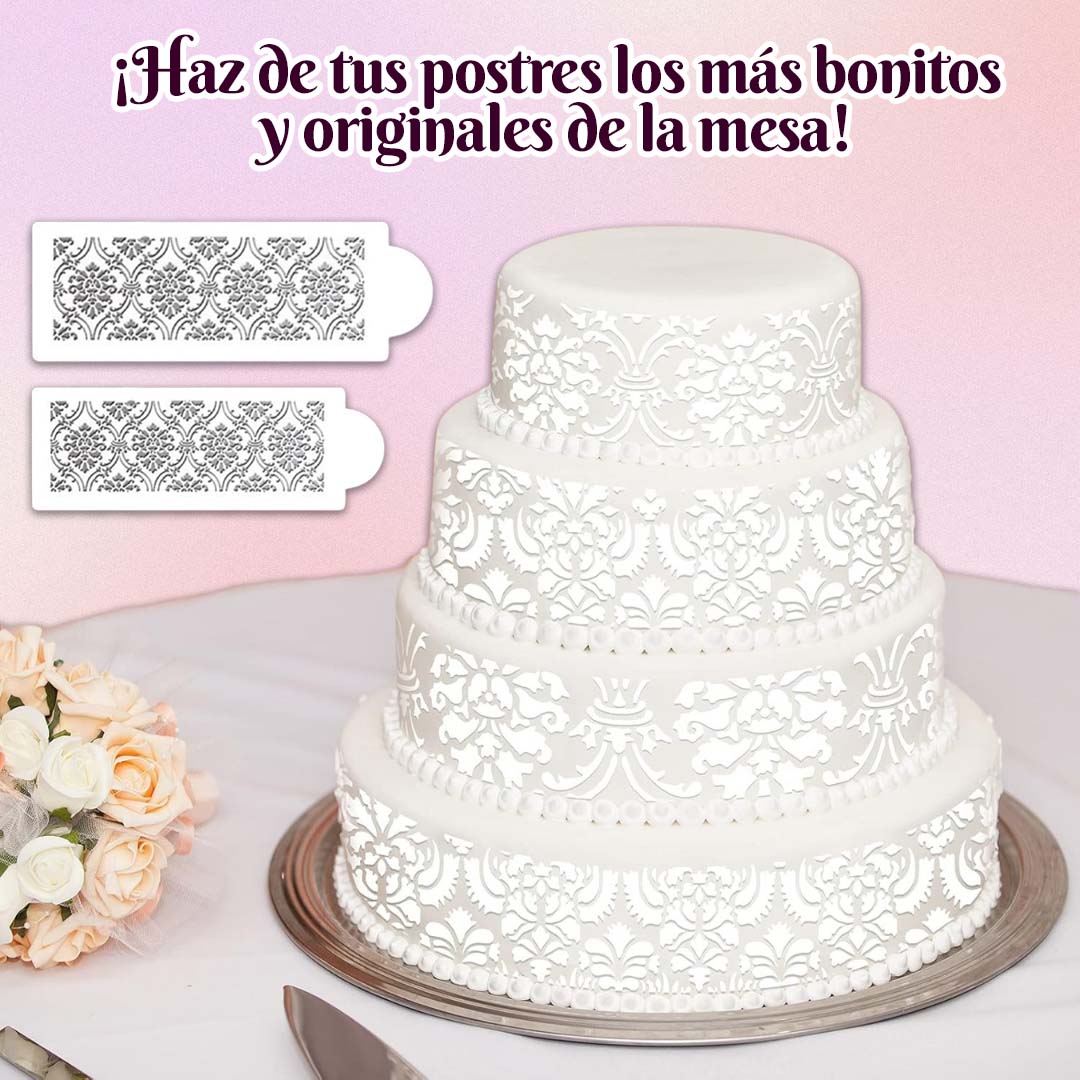 SET LAMINAS PARA DECORACIÓN DE REPOSTERIA 🎁HOY PROMO 4 UNIDADES + GRATIS ENVÍO🎁