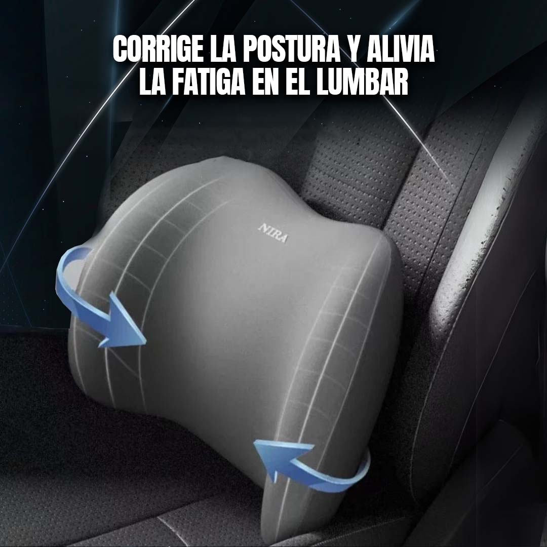 COJIN DE AUTO CUELLO + LUMBAR ??PROMO ENVÍO GRATIS??