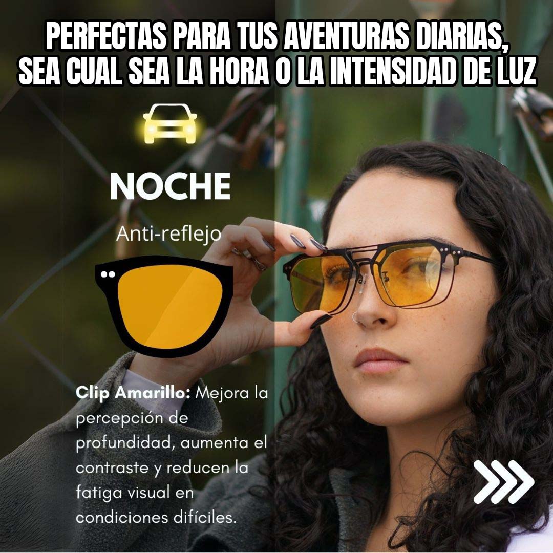 🎁ENVÍO GRATIS🎁GAFAS MAGNÉTICAS 3 EN 1