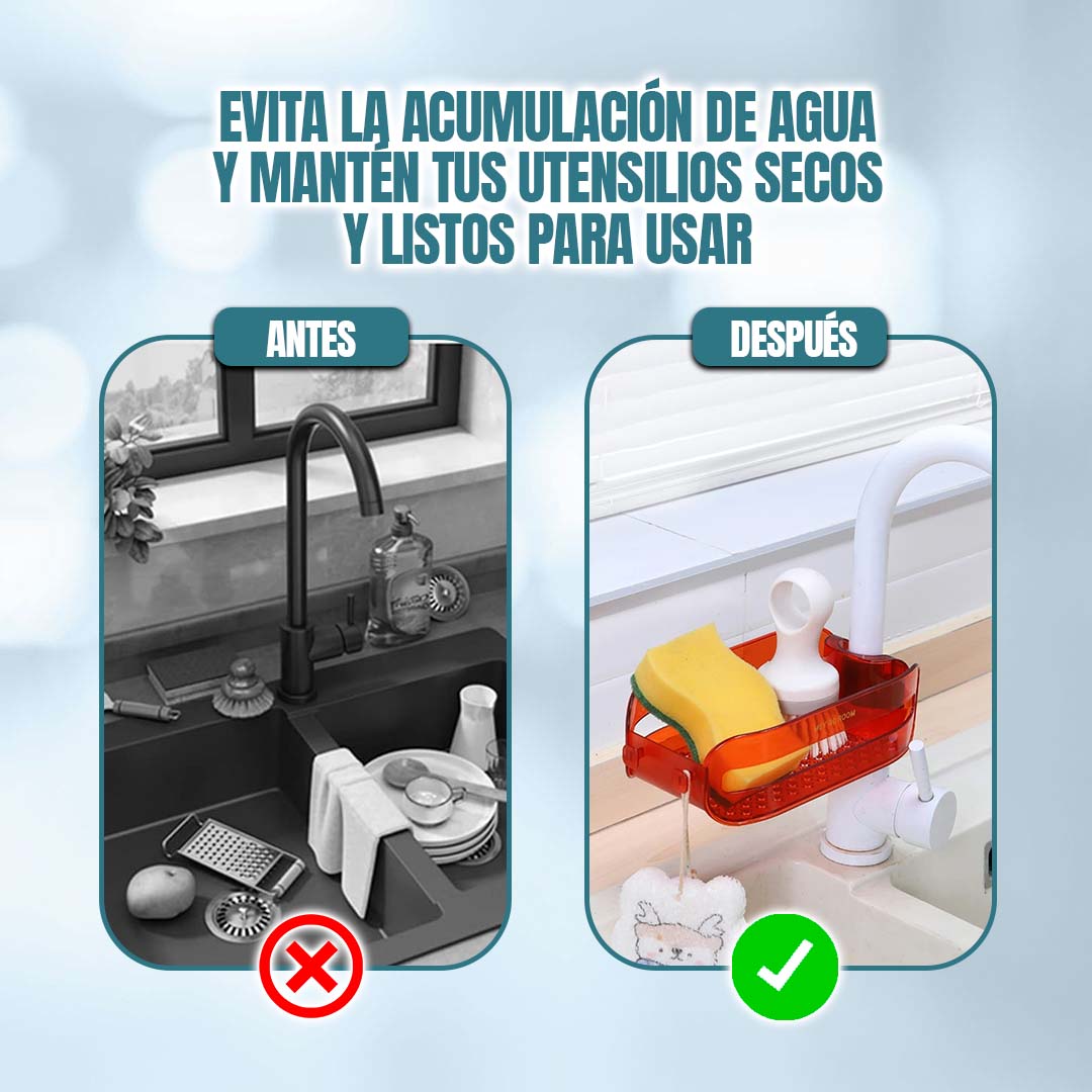 ESCURRIDOR PARA GRIFO DE COCINA 🎁PROMO 2 UNIDADES🎁