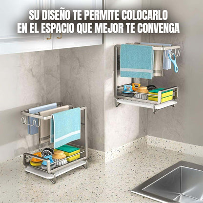 ORGANIZADOR Y ESCURRIDOR DE UTENSILIOS 🎁ENVÍO GRATIS🎁