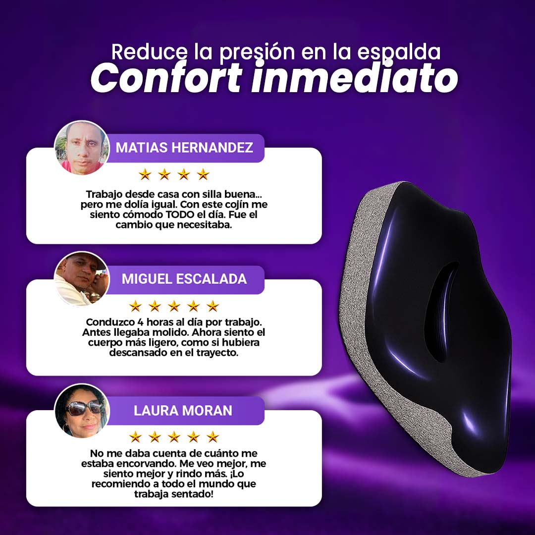 COJIN ERGONÓMICO ULTRA CONFORT 🎁HOY ENVÍO GRATIS🎁