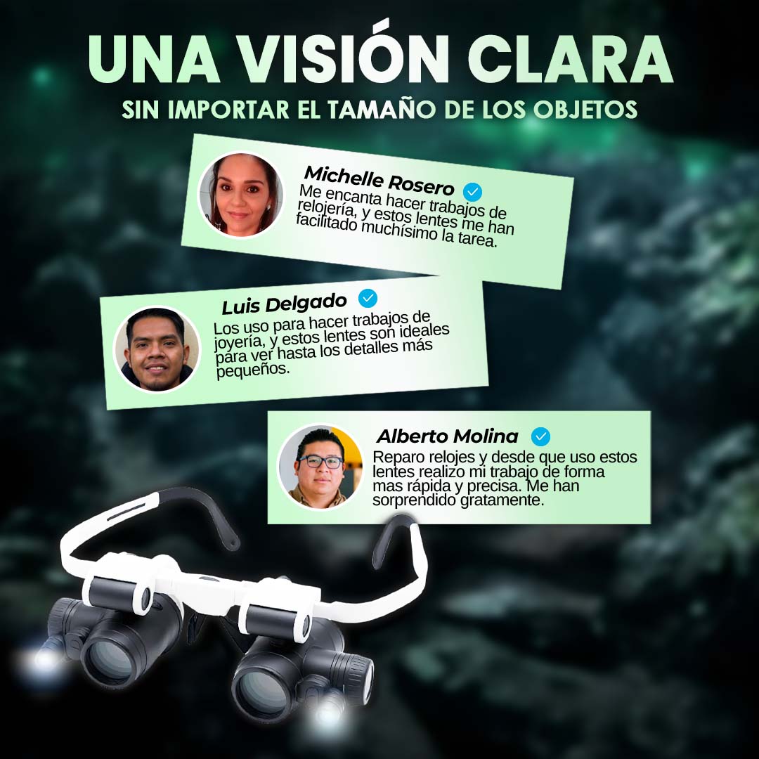 LENTES DE AUMENTO CORTA DISTANCIA | JOYERÍA Y BISUTERÍA 🎁PROMO ENVÍO GRATIS🎁