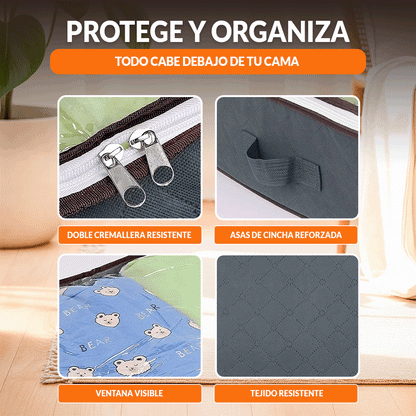 🎁PROMO 2X1🎁 Bolsa Organizador para debajo de la cama 100*50cm