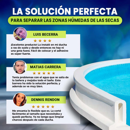 BARREDERA ADHESIVA SEPARACION HÚMEDO/SECO - 2 METROS