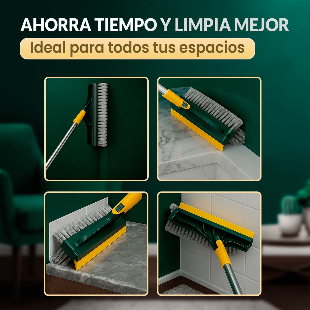 EsquiniClean®️ ESCOBA DE LIMPIEZA 3 EN 1
