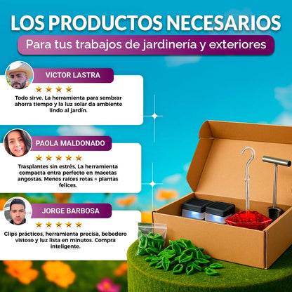 Caja de liquidación - Jardinería y exteriores
