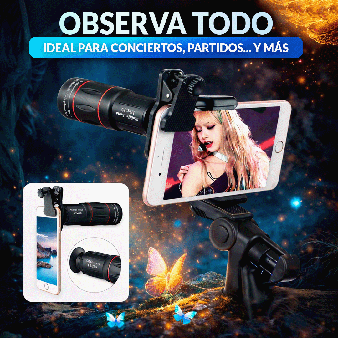 🎁PROMO LANZAMIENTO🎁 LENTE DE AUMENTO PARA CELULAR