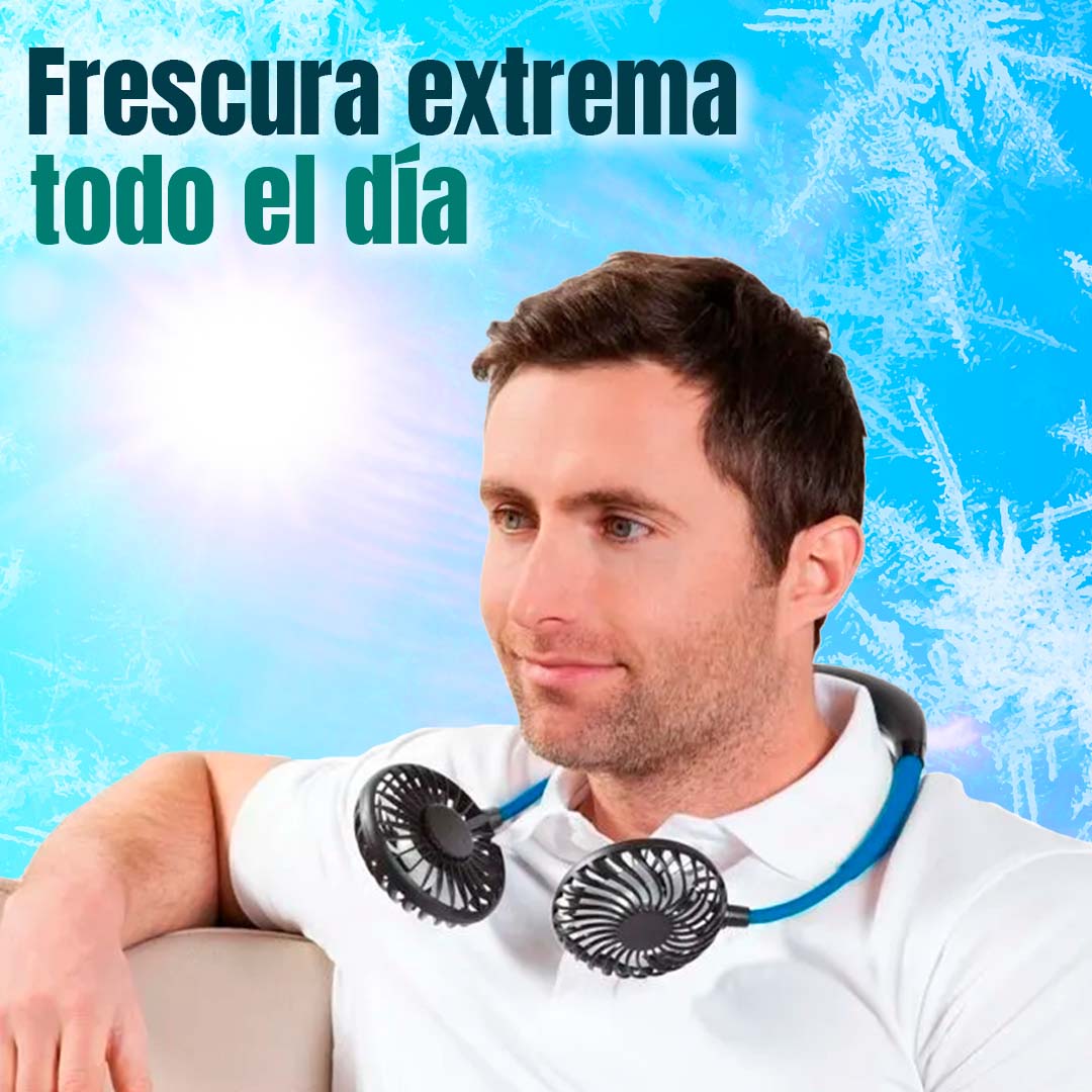 Ventilador Portátil para Cuello