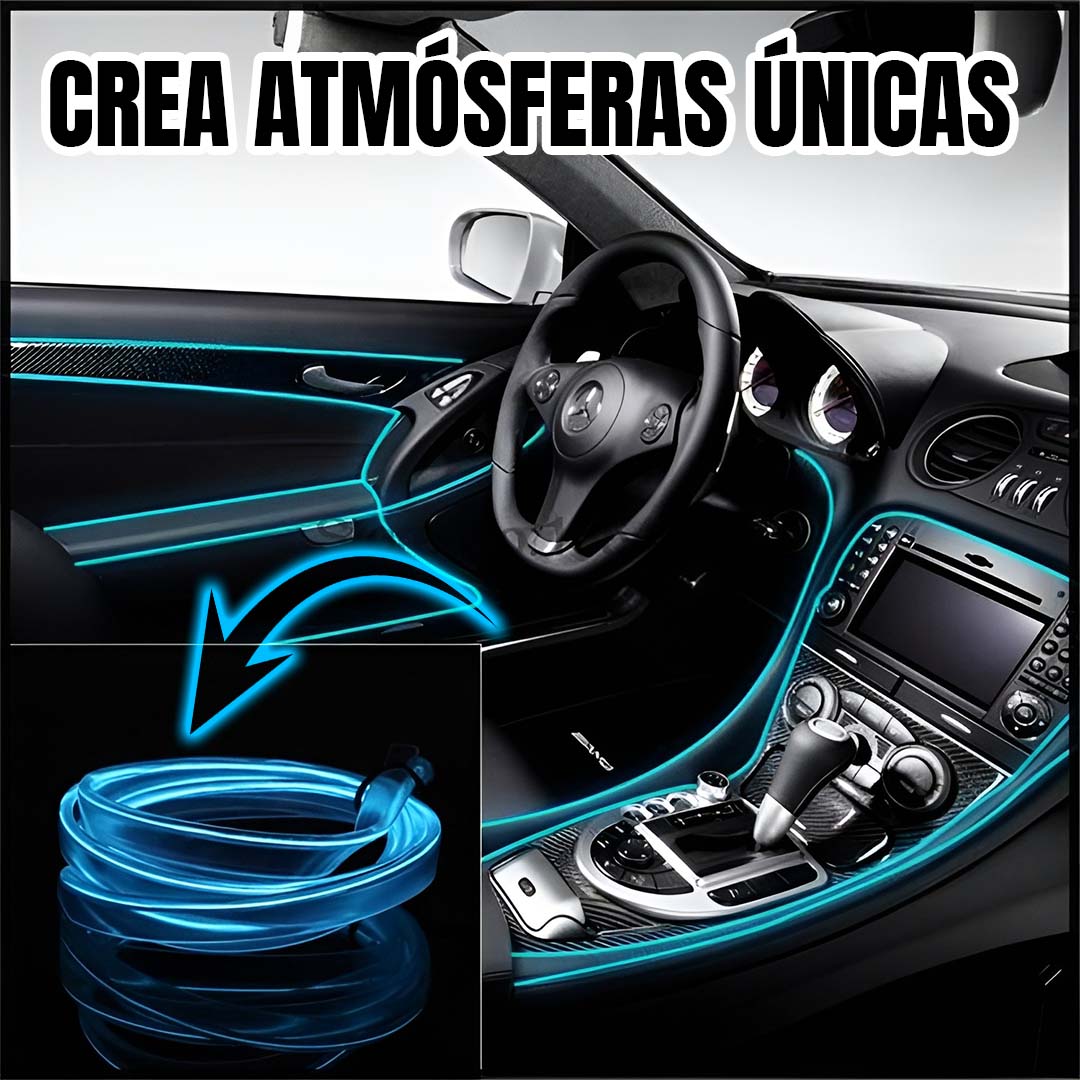 TIRA DE NEÓN LED PARA AUTO