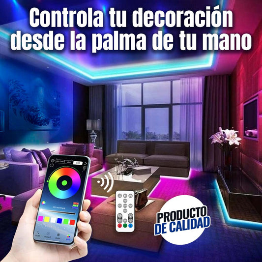 LUCES LED INTELIGENTES 10m 🎁ENVIO GRATIS🎁