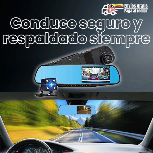 ESPEJO RETROVISOR CON CÁMARA