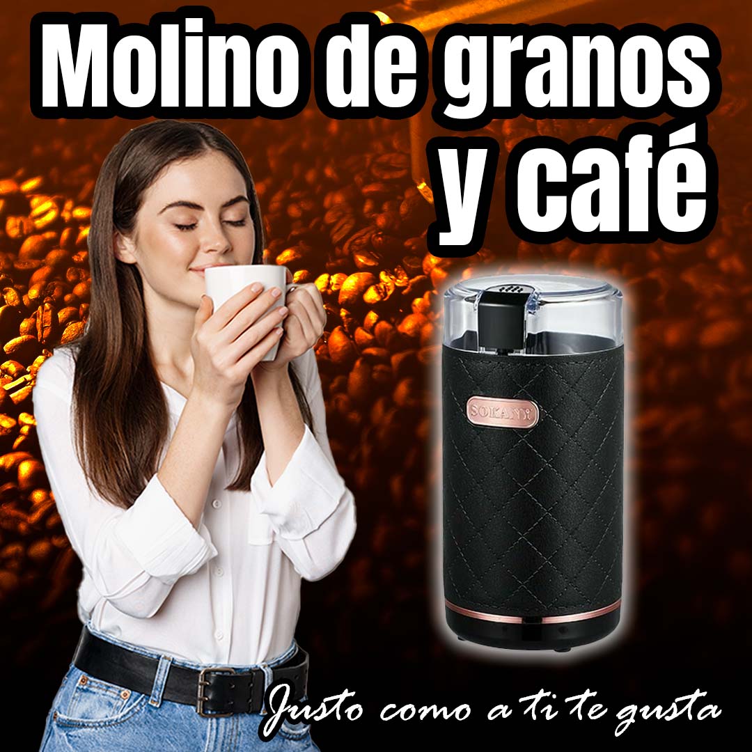 MOLEDOR DE CAFÉ Y GRANOS