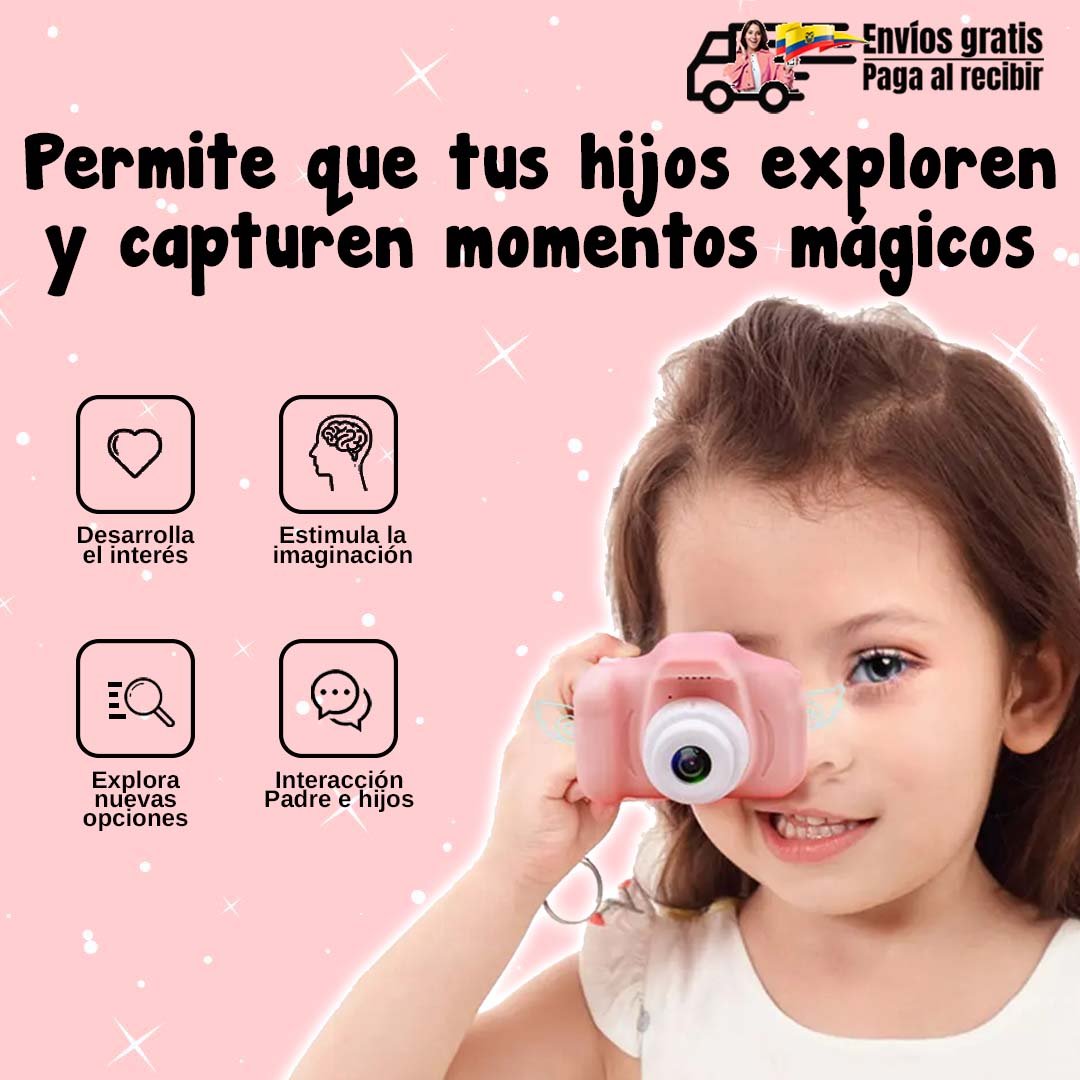 CÁMARA DE FOTOS PARA NIÑOS