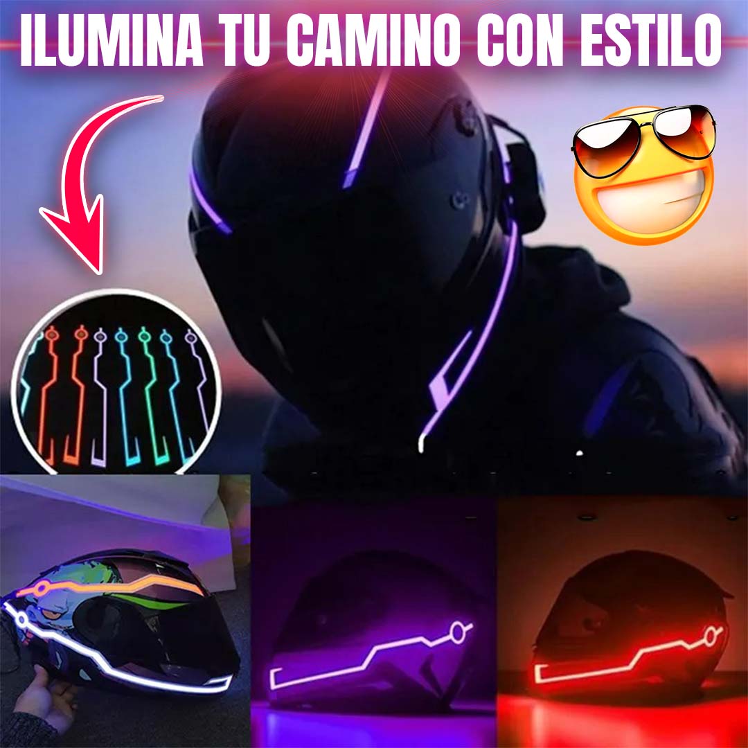 TIRA LED PARA CASCO (NO INCLUYE CASCO)