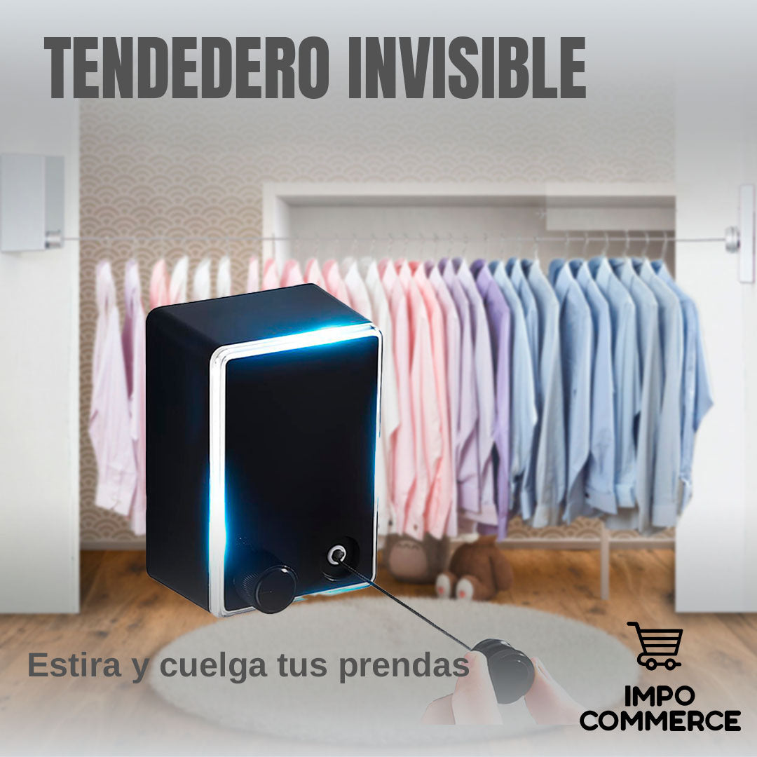 Colgador de Ropa Retractil