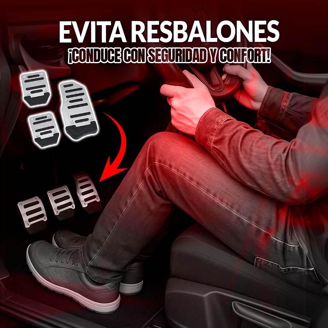 Protector Antideslizante para Pedales de Auto
