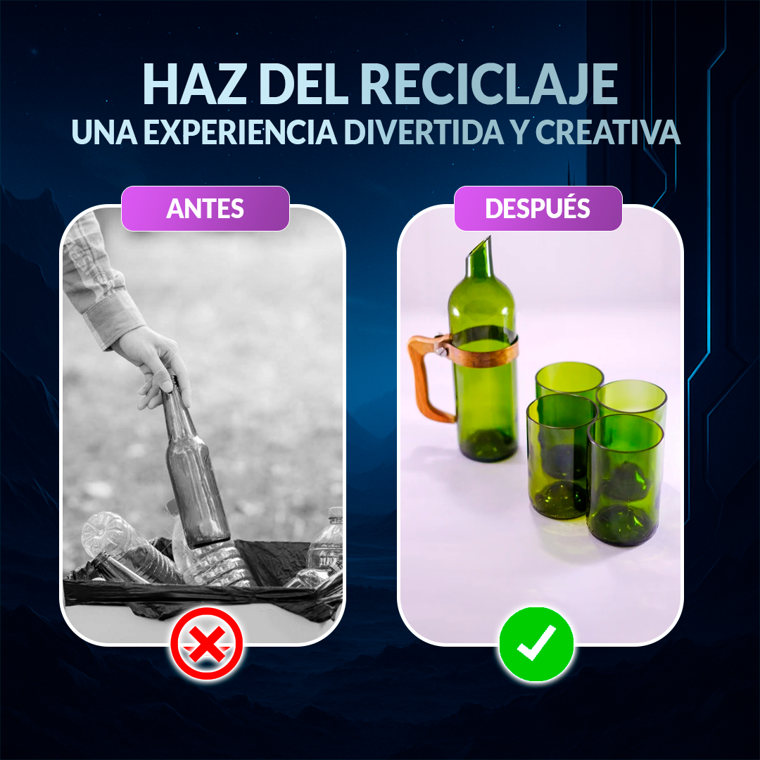 CORTADOR DE BOTELLAS PREMIUM 🎁