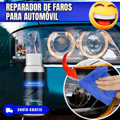 LÍQUIDO RESTAURADOR DE FAROS PARA AUTO