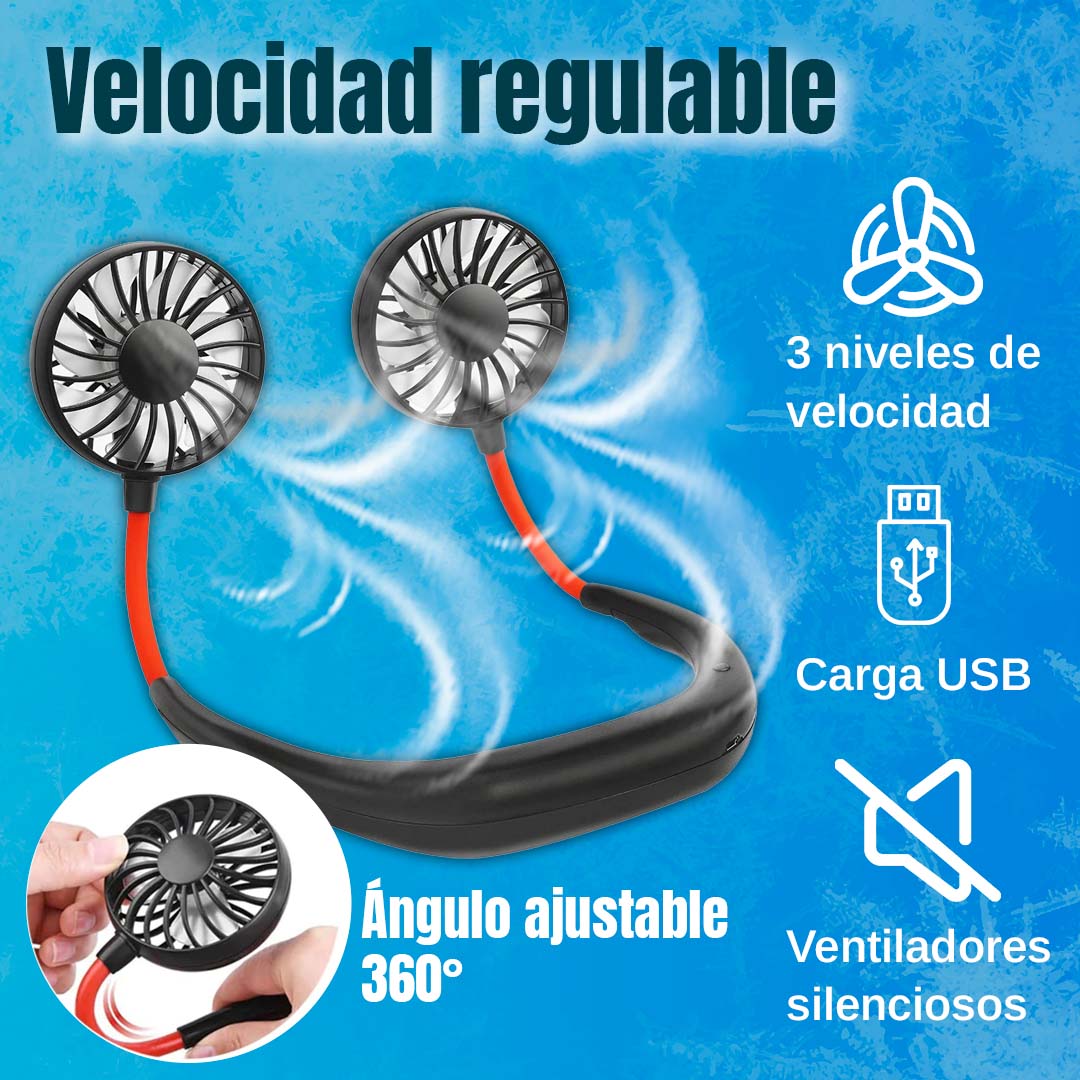 Ventilador Portátil para Cuello