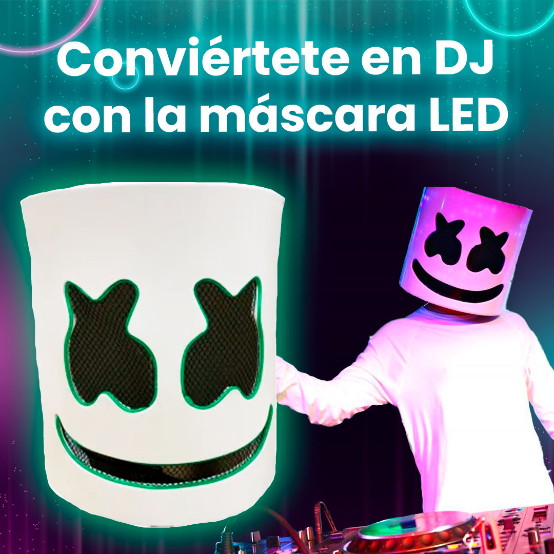 🎁PREVENTA HALLOWEEN - MÁSCARA MARSHMELLO