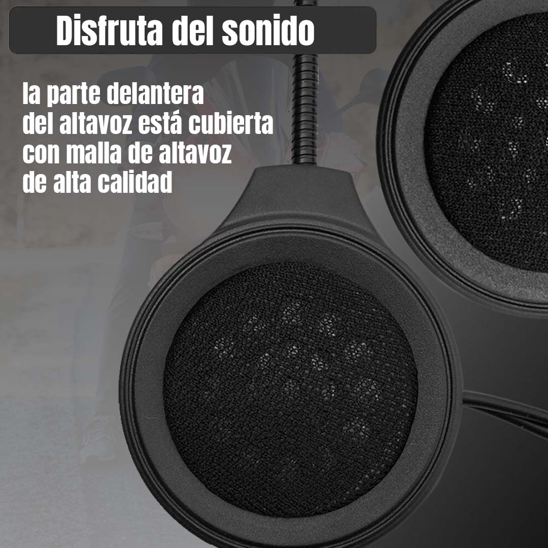 AURICULARES INALAMBRICOS CON MICRÓFONO PARA MOTO