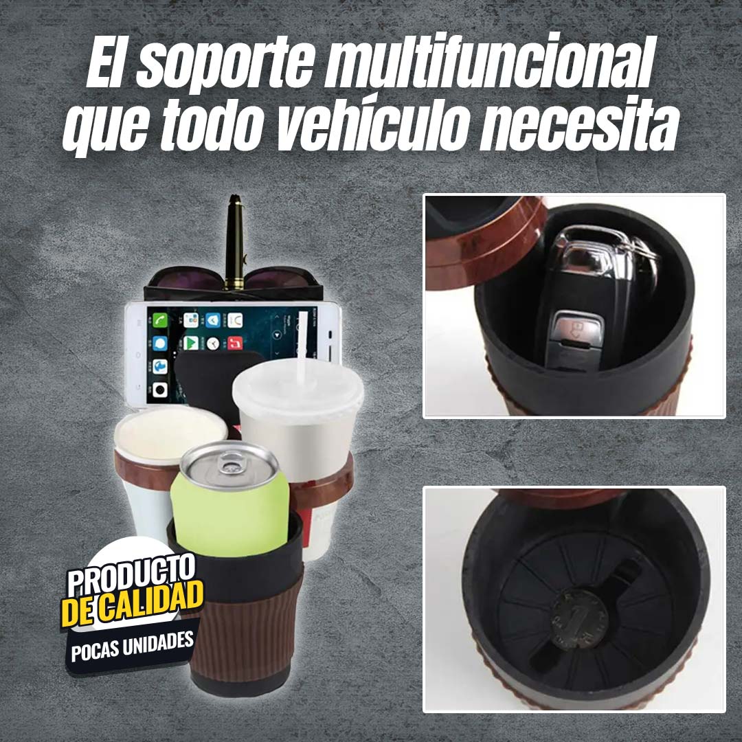 PORTA VASOS MULTIUSO PARA AUTOS