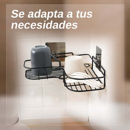 SOPORTE ORGANIZADOR PARA BAÑO O COCINA 🎁PROMO 2 UNIDADES🎁