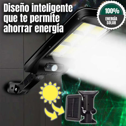 FAROLA SOLAR PARA EXTERIORES ALTA POTENCIA