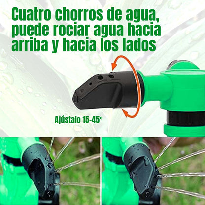 ROCIADOR GIRATORIO 360 GRADOS 🎁PROMO 2 UNIDADES🎁